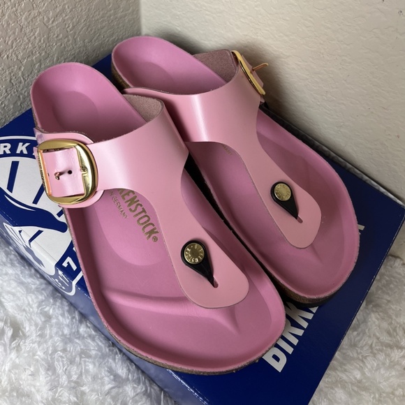 Birkenstock Leather Slingback Sandals Women's Size: 9 | IT 40 - Picture 1 of 8